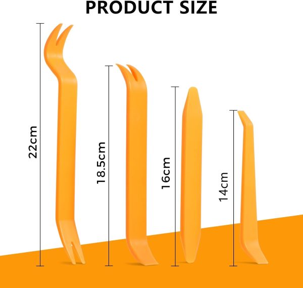 Kit d'outils de démontage de garnitures de voiture – Image 2