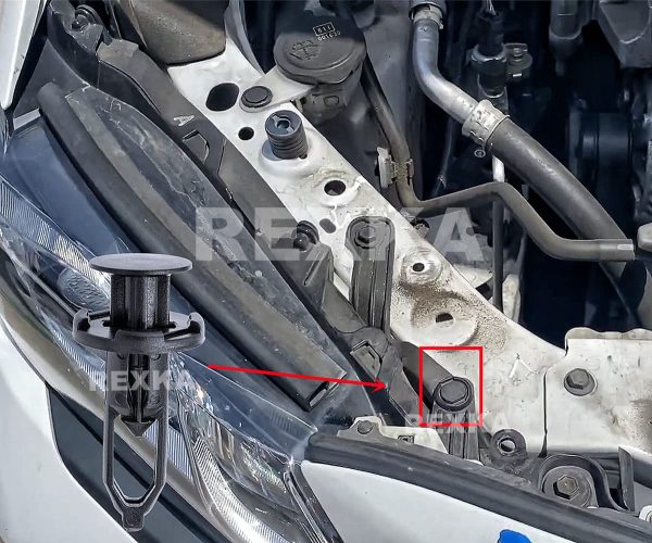Agrafe TOYOTA, LEXUS OEM 52161 - 02020 - 16010 – Image 2
