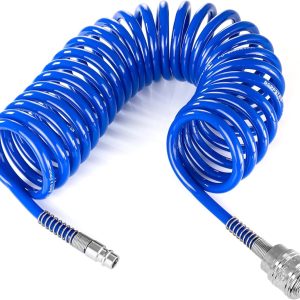 TUYAU PNEUMATIQUE EN SPIRALE POUR COMPRESSEUR 10m