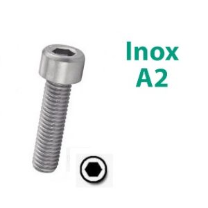 VIS T.CHC INOX A2 M12X30