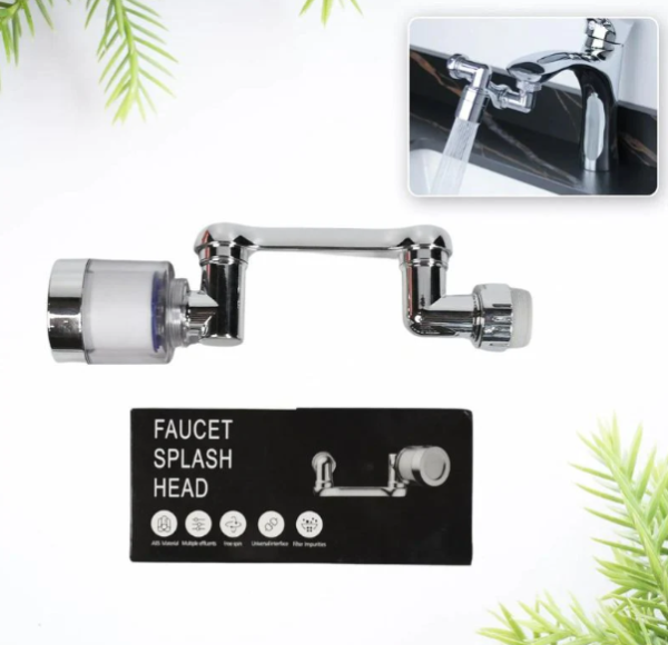 Tête de Robinet Pivotante avec Filtre