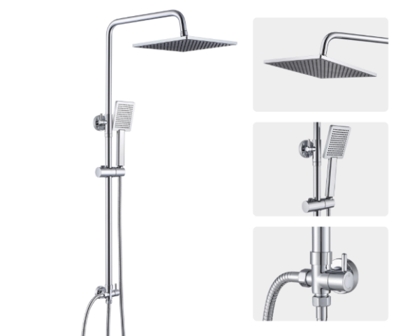 Colonne de douche complète kit complet sans mitigeur – Image 4
