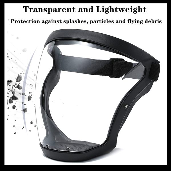 Masque Visière de protection anti buée de protection visage complet – Image 3