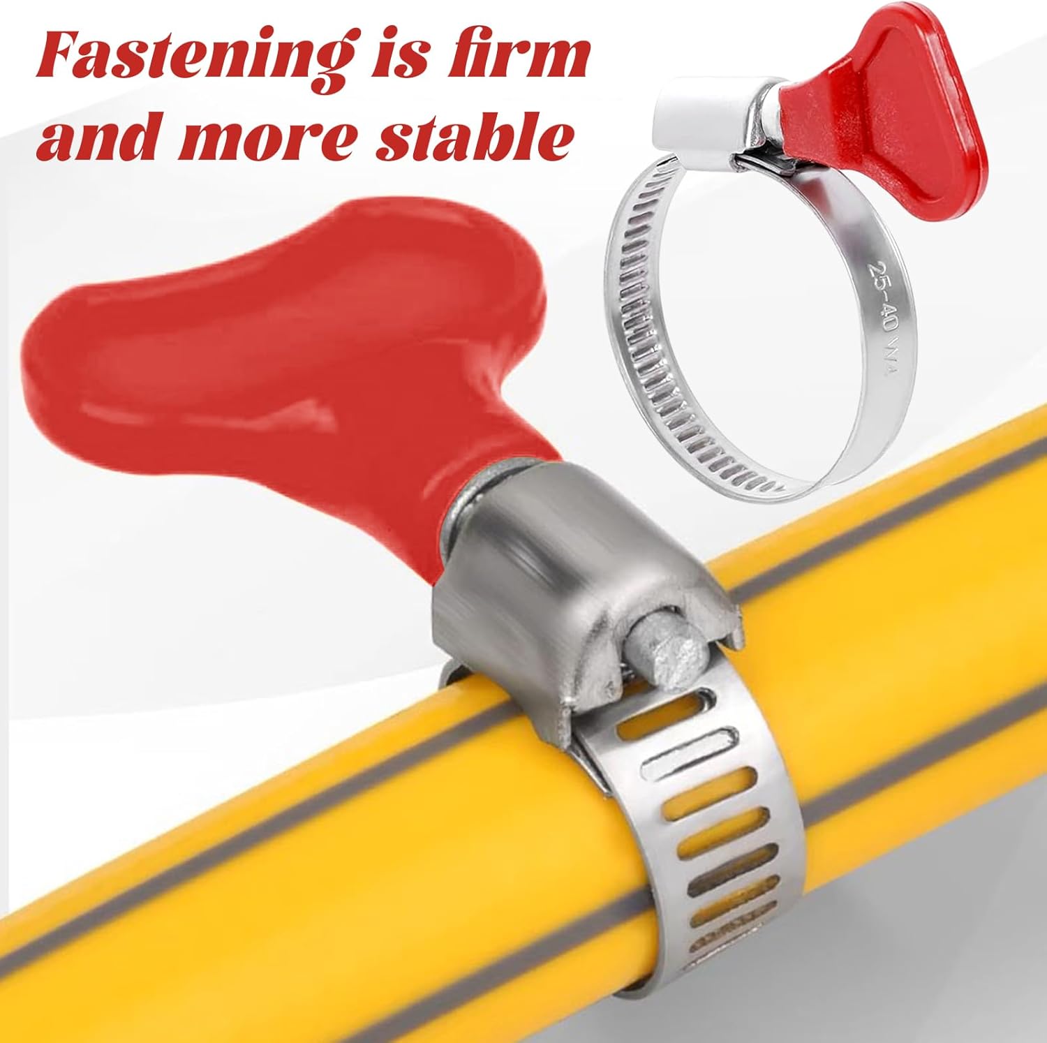 COLLIER DE SERRAGE PAPILLON 16–25 MM LARGEUR 8,5 MM – Image 5