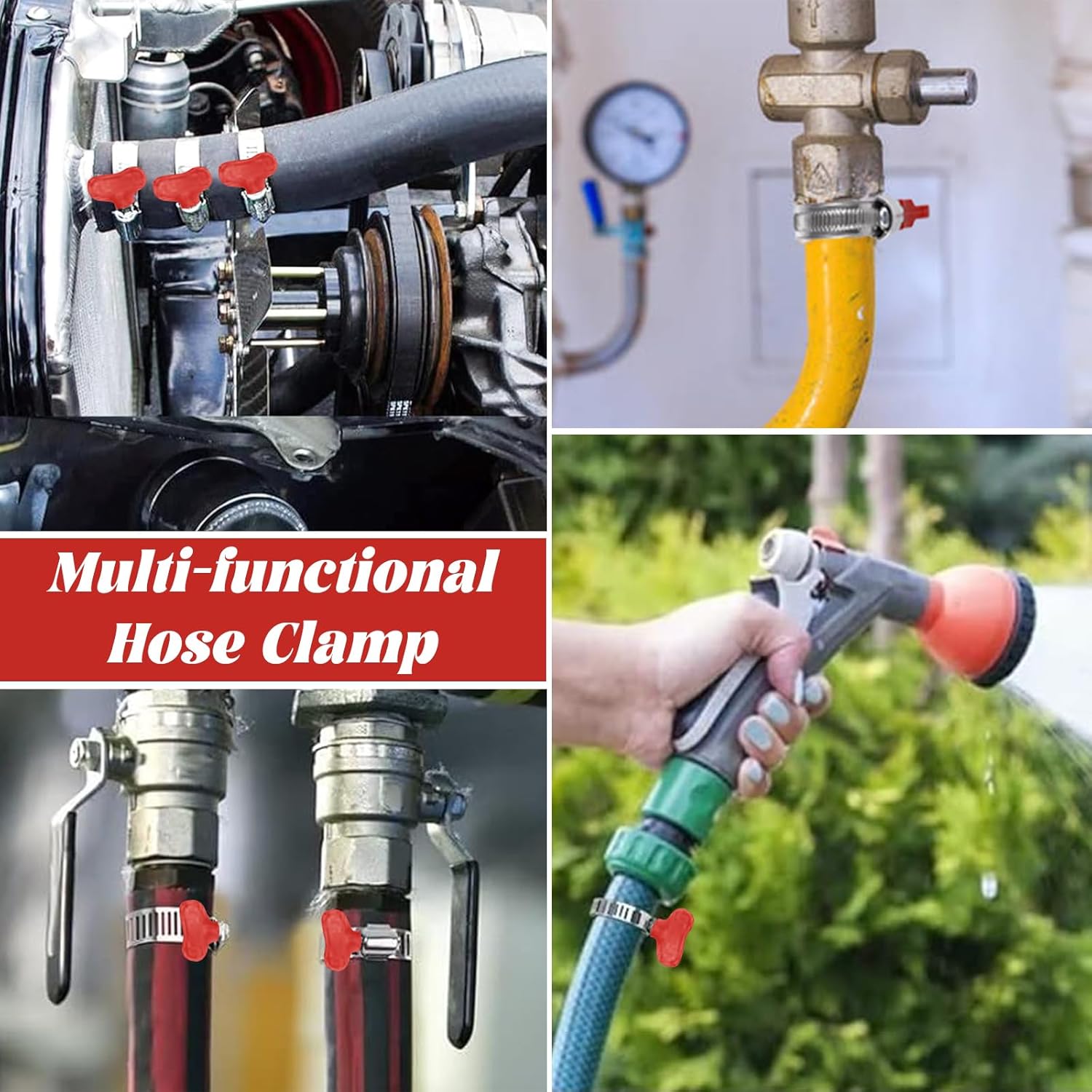 COLLIER DE SERRAGE PAPILLON 16–25 MM LARGEUR 8,5 MM – Image 3