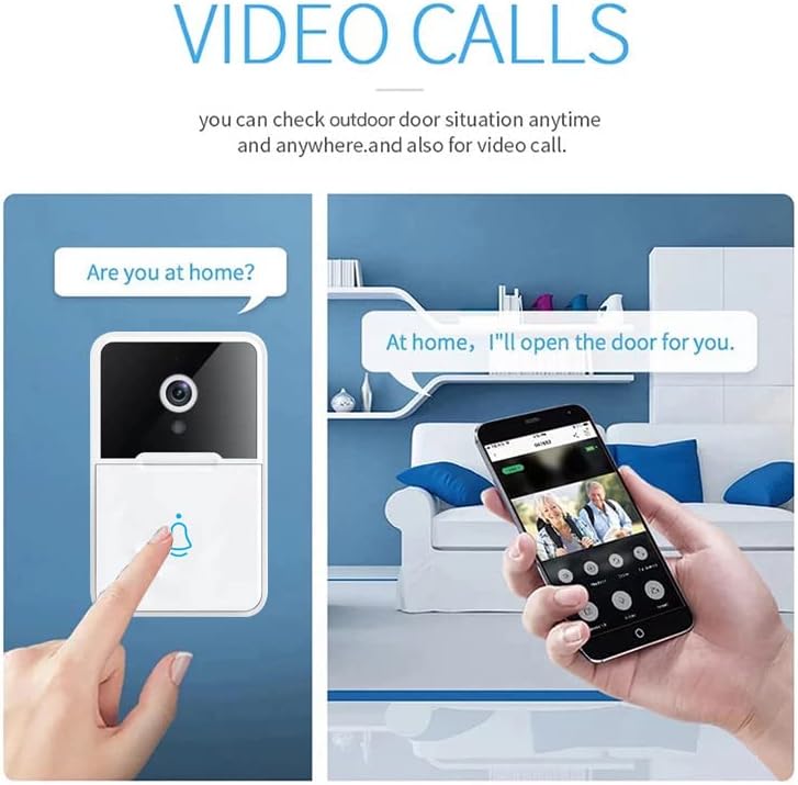 Sonnette Intelligente avec Caméra HD Doorbell Smart HD Camera – Image 5