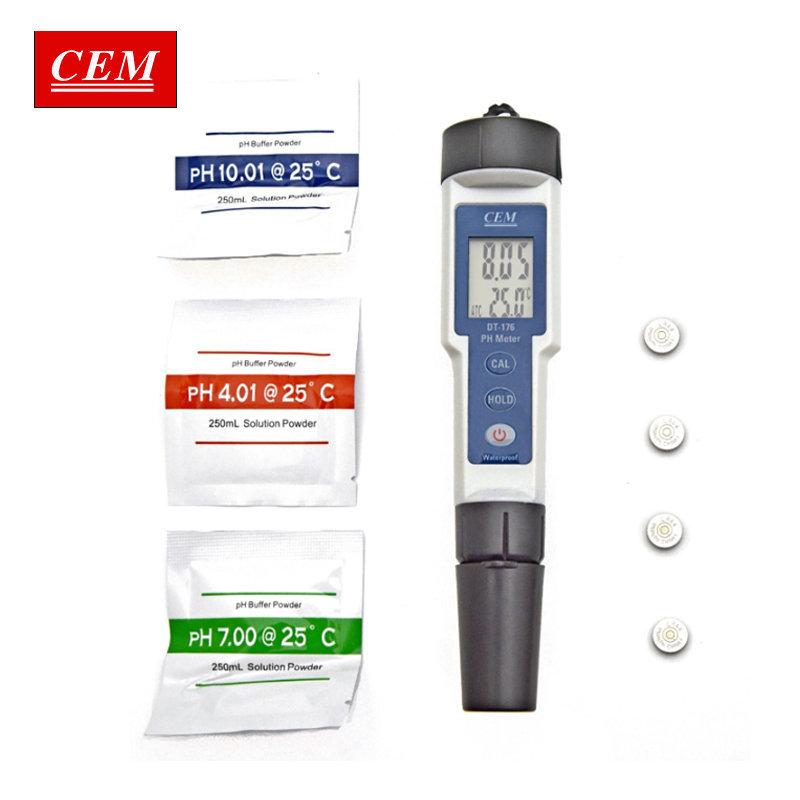 PH-METRE ETANCHE PLAGE 0 a 14PH TEM 0 a 50°C CEM – Image 6