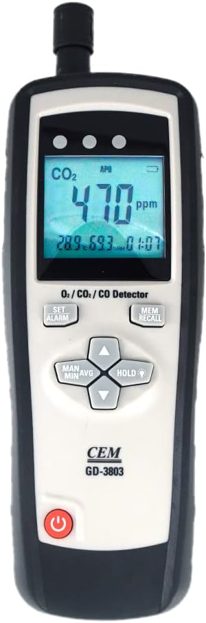 CEM GD-3803 Multiple Gas Detector & Analyser – Image 6