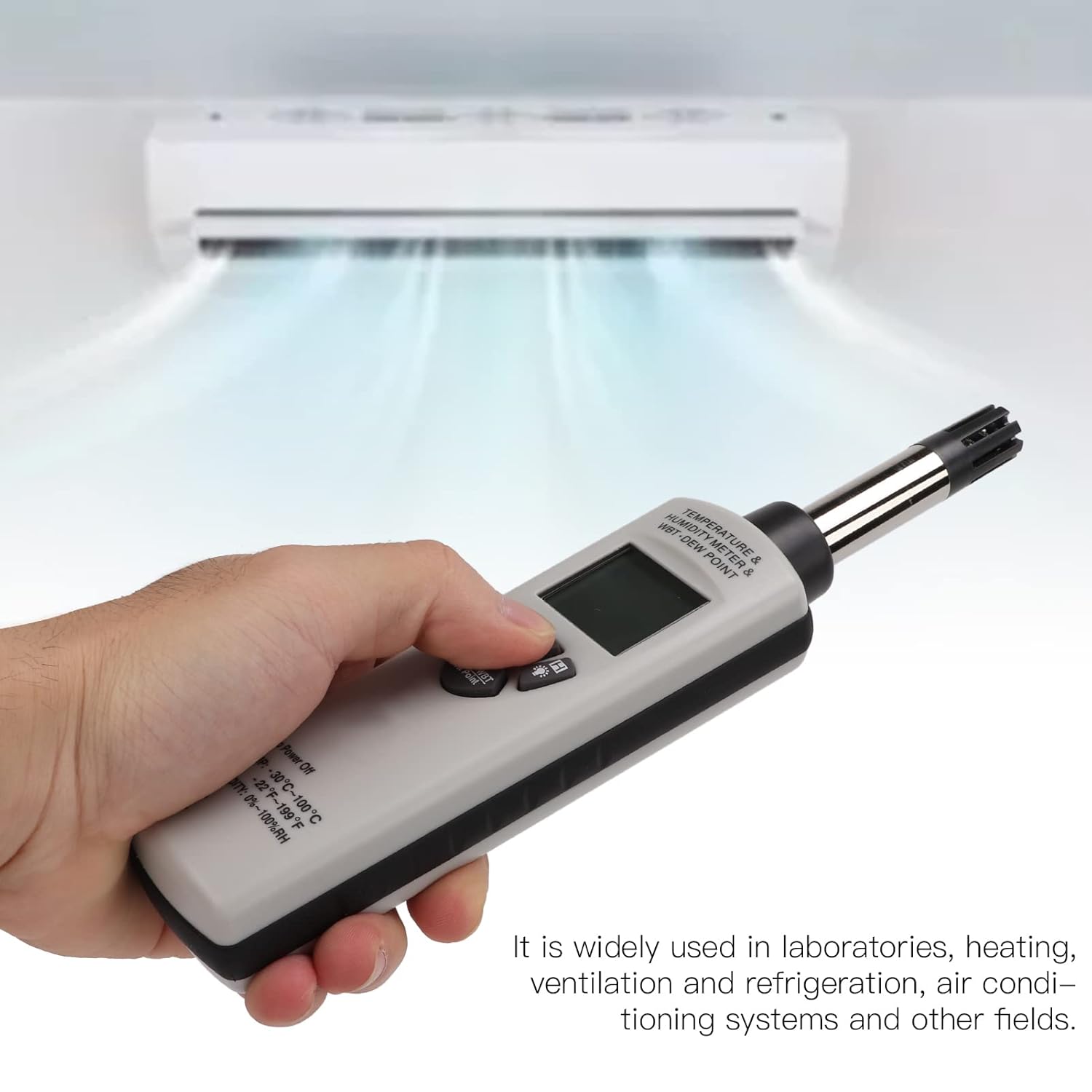 DT-321S Thermomètre et hygromètre universel 2en1 – Image 8