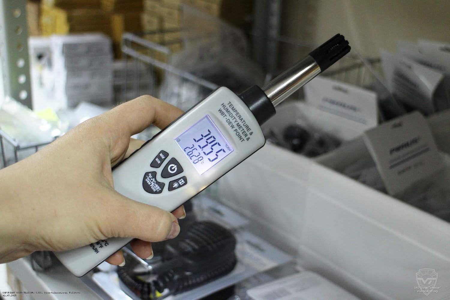 DT-321S Thermomètre et hygromètre universel 2en1 – Image 5
