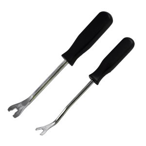JEUX DE 2 Spatule d'extraction de clips de fixation