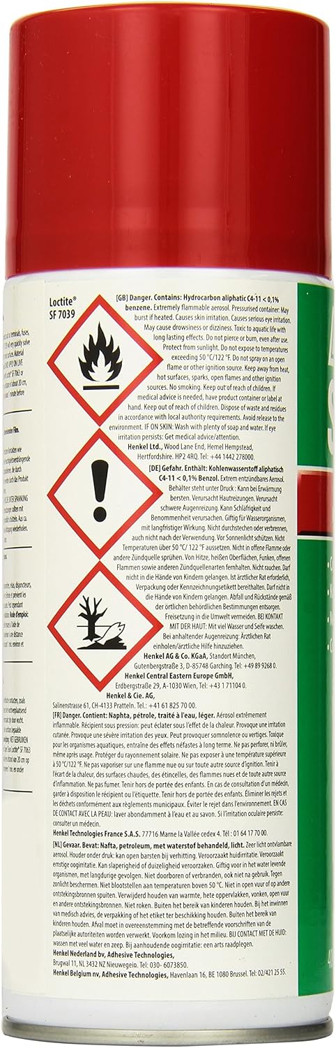 LOCTITE SF 7039 – Nettoyant Contacts Électriques en Aérosol – Image 5